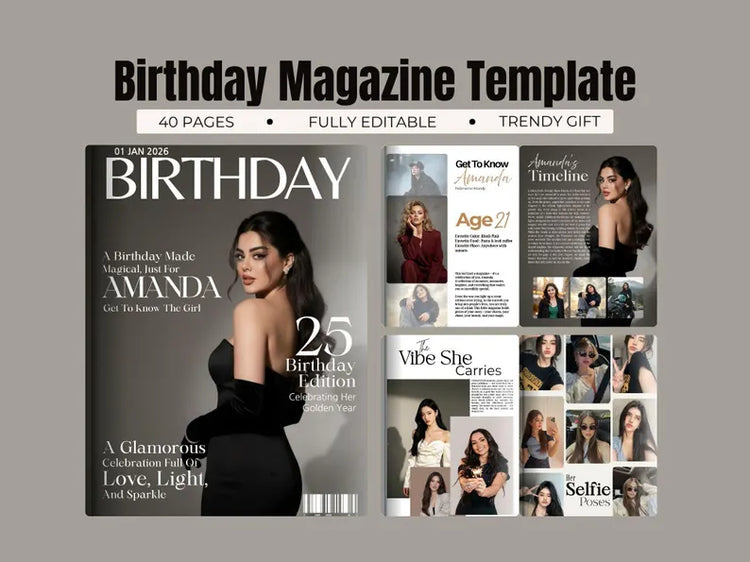 Birthday Magazine