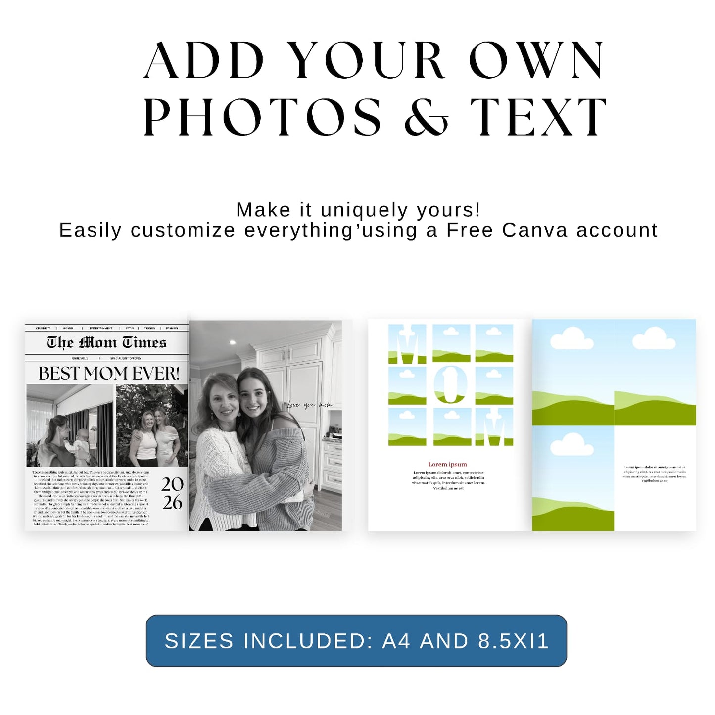 Mother Day Magazine Template