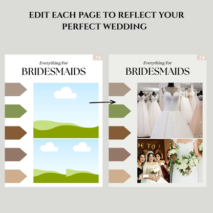 Editable Wedding Planner Template