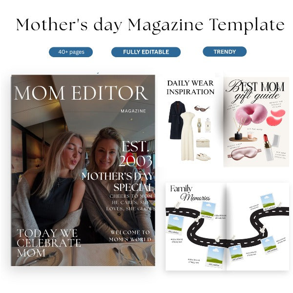 Mother Day Magazine Template