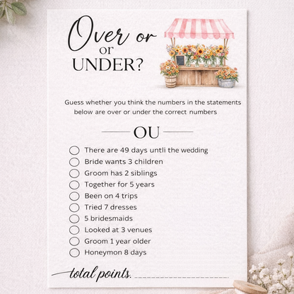 Guess Who Said It Bridal Shower Game (Instant Download)
