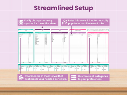 Google Sheet Finance Dashboard: Budget Planner,Expense Tracker(Digital Download)