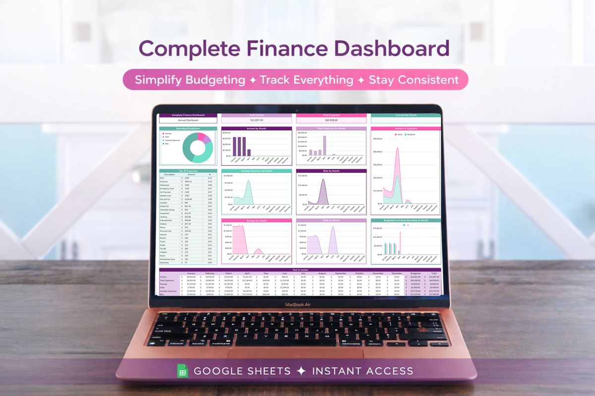 Why You'll Love Your Finance Dashboard