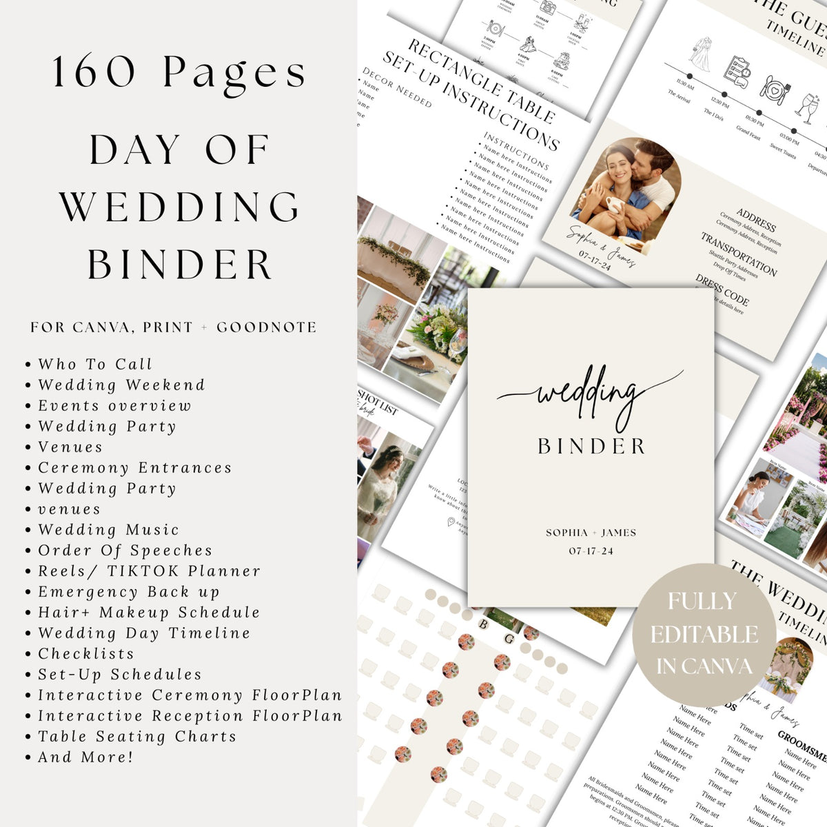 What's Inside Your Wedding Binder