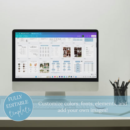 Ultimate Wedding Planner Bundle - 90+ Pages Printable Timeline (PDF Download)